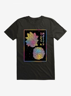 Rick And Morty Rainbow Blob T-Shirt