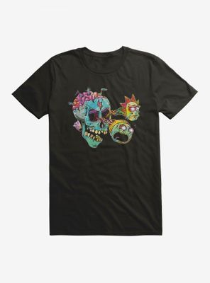 Rick And Morty Skull Eyes T-Shirt