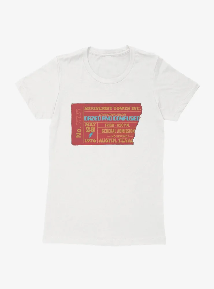 Boxlunch Dazed And Confused Moonlight Tower Ticket Womens T-Shirt