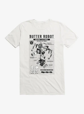 Rick And Morty Butter Robot Original Model T-Shirt Hot Topic Exclusive