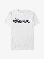 Disney Epic Mickey Power Of Two Logo T-Shirt