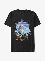 Disney Epic Mickey Splash Poster Cutout T-Shirt