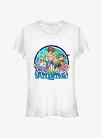 Disney Kingdom Hearts Atlantica World Girls T-Shirt