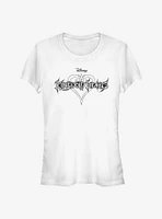 Disney Kingdom Hearts Logo Girls T-Shirt