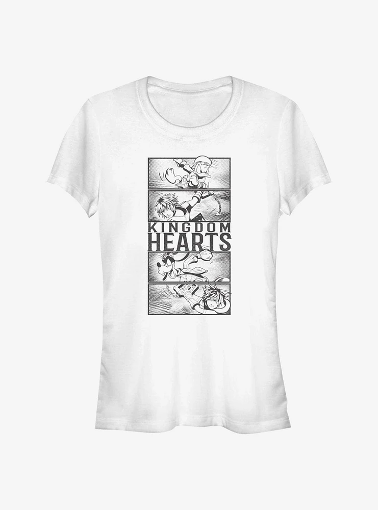 Disney Kingdom Hearts Box Up Girls T-Shirt