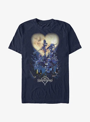 Disney Kingdom Hearts Poster Logo T-Shirt