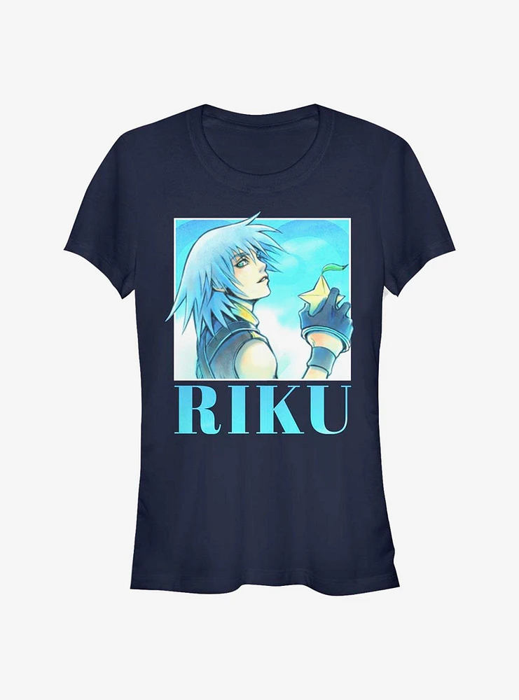 Disney Kingdom Hearts Riku Heart Throb Girls T-Shirt