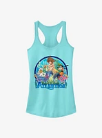 Disney Kingdom Hearts Atlantica World Girls Tank