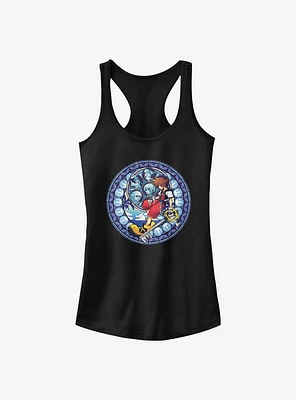 Disney Kingdom Hearts Stained Glass Sora Girls Tank