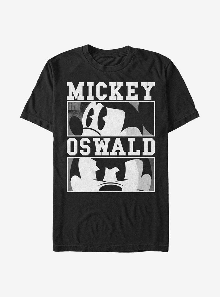 Disney Epic Mickey Oswald GrayscaleT-Shirt