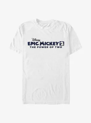 Disney Epic Mickey Power Of Two Logo T-Shirt