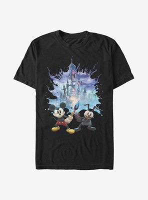 Disney Epic Mickey Splash Poster T-Shirt