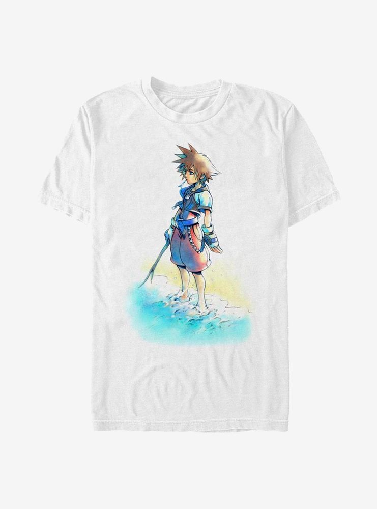 Disney Kingdom Hearts Beach Sora T-Shirt