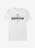 Disney Kingdom Hearts Black And White T-Shirt