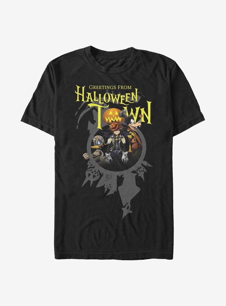 Disney Kingdom Hearts Greetings Halloween Town T-Shirt