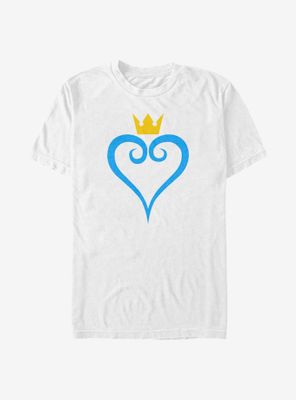 Disney Kingdom Hearts Heart And Crown T-Shirt