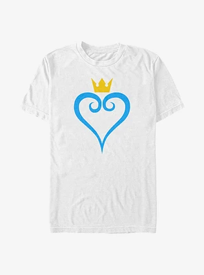 Disney Kingdom Hearts Heart And Crown T-Shirt