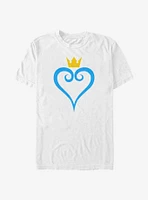 Disney Kingdom Hearts Heart And Crown T-Shirt