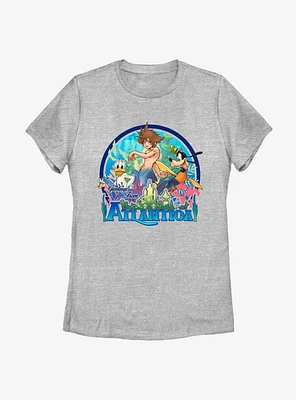Disney Kingdom Hearts Atlantica World Womens T-Shirt