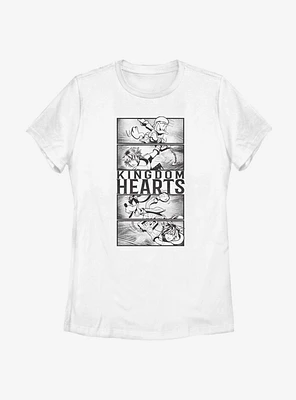 Disney Kingdom Hearts Box Up Womens T-Shirt