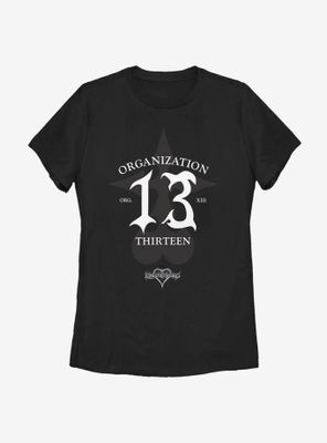 Disney Kingdom Hearts Organization Thirteen Womens T-Shirt