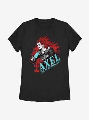 Disney Kingdom Hearts Solo Axel Womens T-Shirt