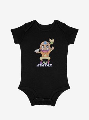 Avatar: The Last Airbender Baby Aang And Momo Infant Bodysuit