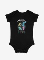 Avatar: The Last Airbender Four Elements Infant Bodysuit