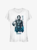 Star Wars The Mandalorian Bo-Katan Kryze Painting Girls T-Shirt