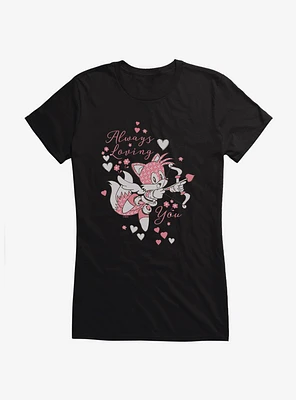 Sonic The Hedgehog Tails Always Loving You Girls T-Shirt