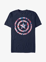 Marvel Captain America Tie-Dye T-Shirt
