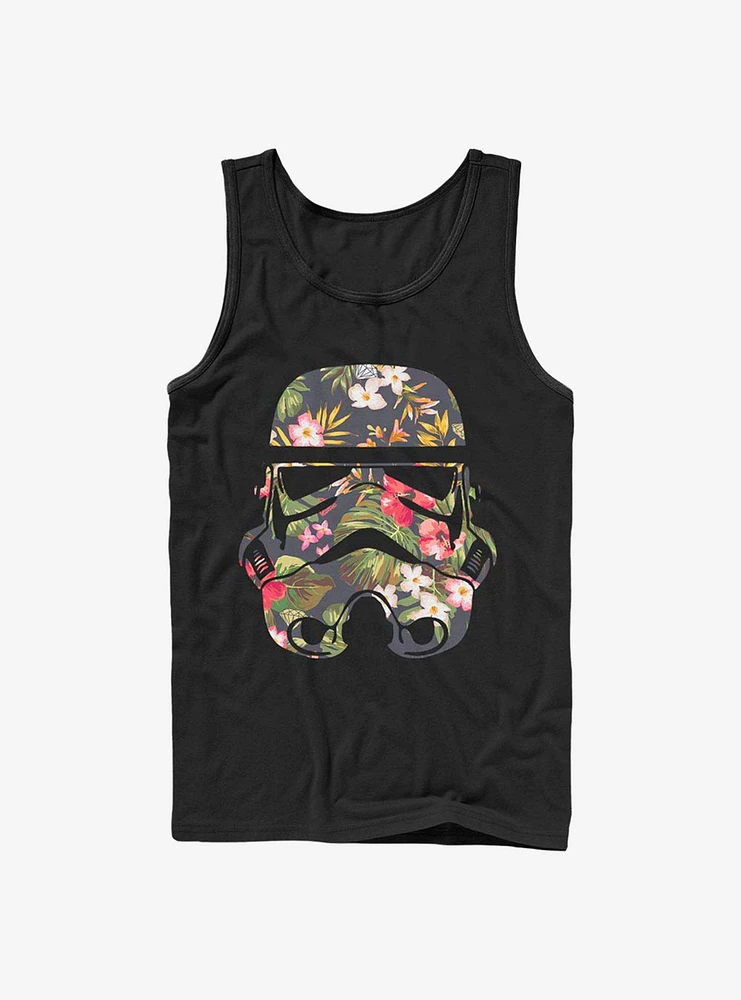 Star Wars Stormtrooper Flowers Tank Top
