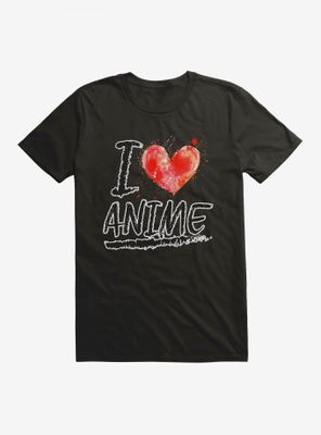 Heroes By Design I Love Anime T-Shirt