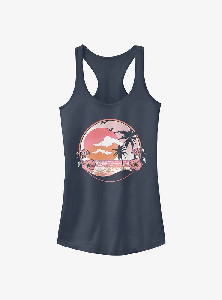 Beach Retro Girls Tank