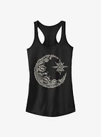 Lace Moon Girls Tank