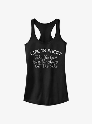 Life Is Short Girls Tank