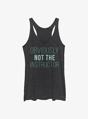 Not The Instructor Girls Tank