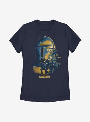 Star Wars The Mandalorian Season 2 Child Characters Womens T-Shirt