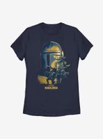 Star Wars The Mandalorian Season 2 Child Characters Womens T-Shirt