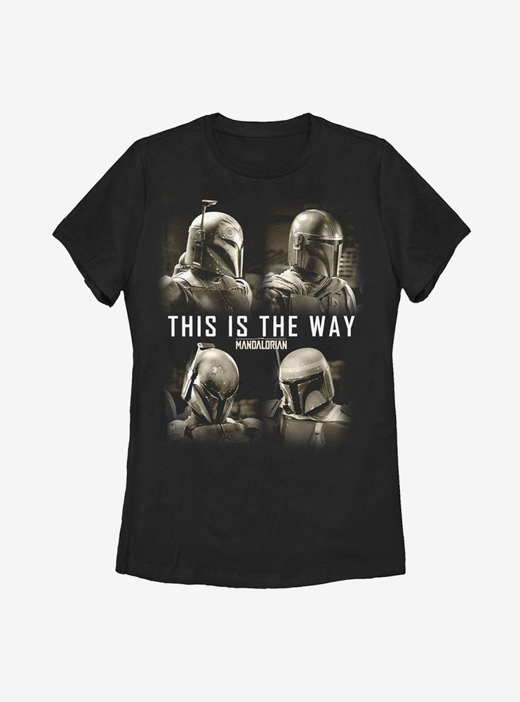 Star Wars The Mandalorian Season 2 This Is Way Helmets Womens T-Shirt