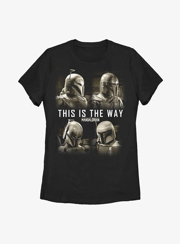 Star Wars The Mandalorian Season 2 This Is Way Helmets Womens T-Shirt