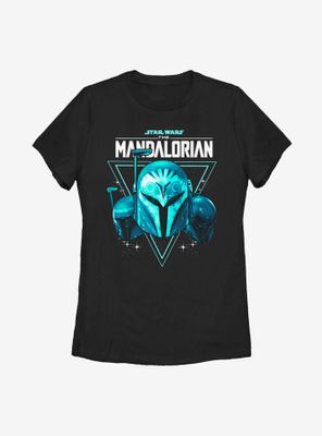 Star Wars The Mandalorian Season 2 Helmets Shine Womens T-Shirt