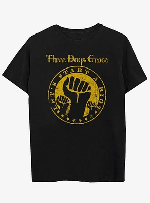 Three Days Grace Riot T-Shirt