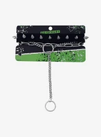 Spike & Chain Choker Set