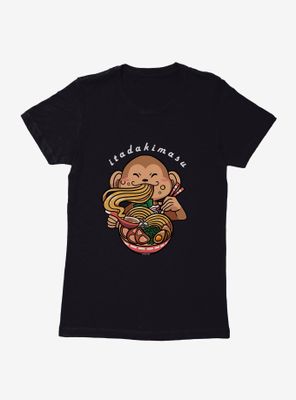 Fun With Food Ramen Monkey Womens T-Shirt - BoxLunch Exclusive