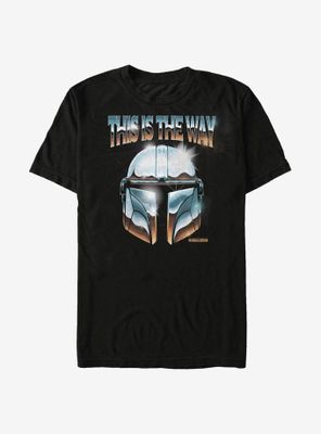 Star Wars The Mandalorian Chrome Dome T-Shirt