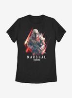 Star Wars The Mandalorian Marshal Action Womens T-Shirt