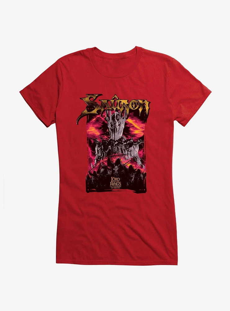 The Lord Of Rings Sauron Girls T-Shirt