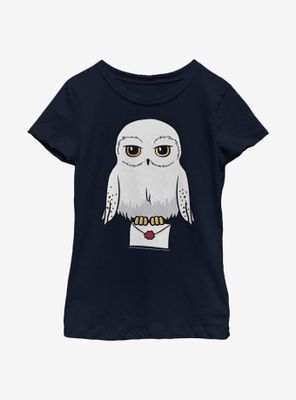Harry Potter Anime Hedwig Mail Youth Girls T-Shirt