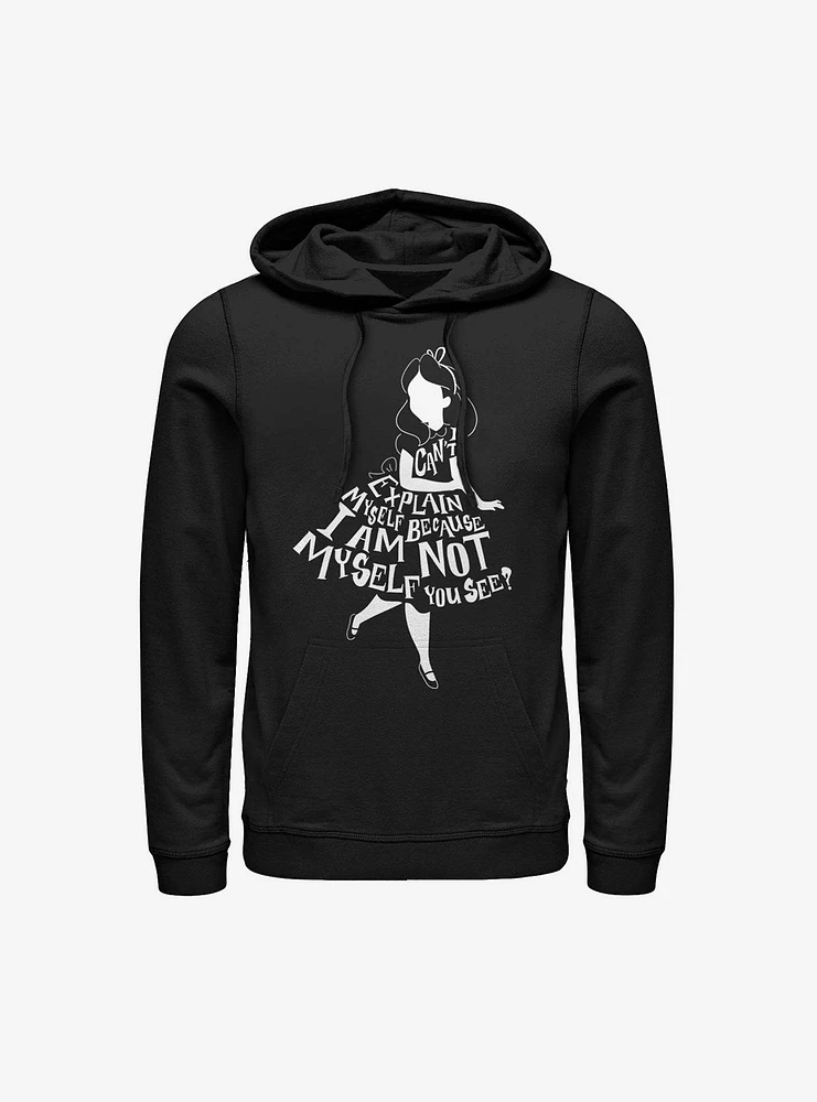 Disney Alice Wonderland Not Hoodie